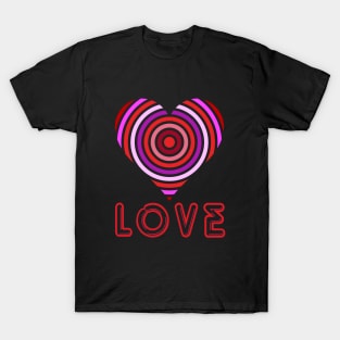 Love Heart,  Beautiful Heart Design That Really Looks Great T-Shirt